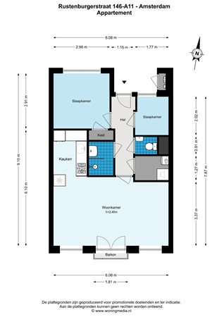 Rustenburgerstraat 146A11, 1073 GJ Amsterdam - 
