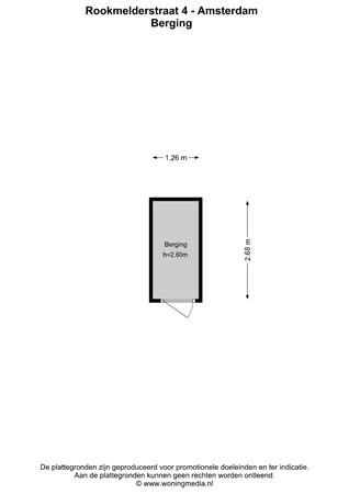 Rookmelderstraat 4, 1019 VS Amsterdam - Rookmelderstraat 4 - Amsterdam - Berging - 2D.jpg