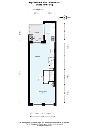 Ruysdaelkade 95A, 1072 AM Amsterdam - 