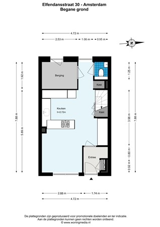 Elfendansstraat 30, 1061 BR Amsterdam - Elfendansstraat 30 - Amsterdam - Begane_grond - 2D.jpg