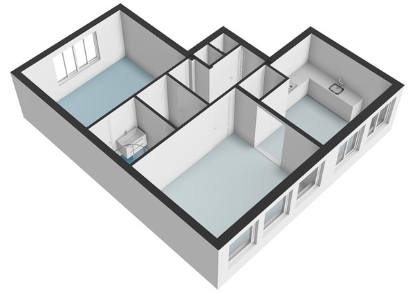 Schippersstraat 6B, 1011 BA Amsterdam - Schippersstraat 6-B - Amsterdam - 2e_verdieping - 3D  _2.jpg