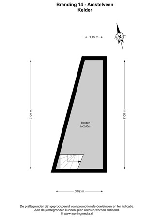 Branding 14, 1186 DH Amstelveen - Branding 14 - Amstelveen - Kelder - 2D.jpg