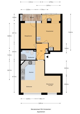 Mercatorstraat 155-2, 1056 RD Amsterdam - Mercatorstraat 155-2_Appartement.jpg