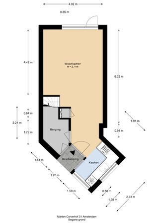 Marten Corverhof 31, 1065 TH Amsterdam - 