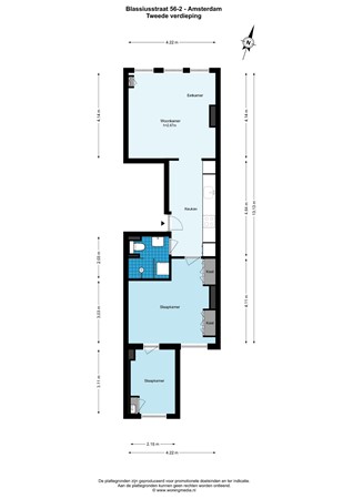 Blasiusstraat 56-2, 1091 CV Amsterdam - Blassiusstraat 56-2 - Amsterdam - 2e_verdieping - 2D.jpg