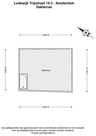 Lodewijk Tripstraat 15-3, 1052 ER Amsterdam - Lodewijk Tripstraat 15-3 - Amsterdam - Dakterras - 2D.jpg