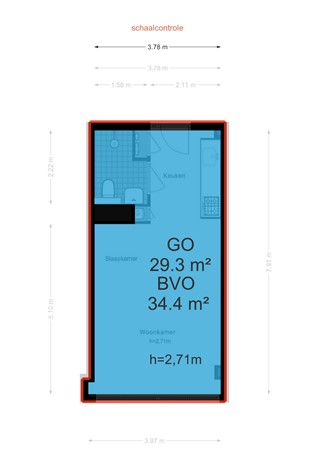 Bos en Lommerplantsoen 27B, 1055 AA Amsterdam - Bos en Lommerplantsoen 27-B - Amsterdam - NEN plattegrond - 2D.jpg