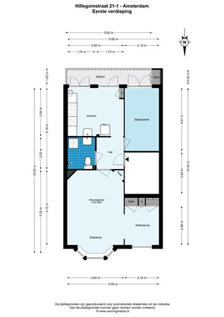 Hillegomstraat 21-1, 1058 LP Amsterdam - 