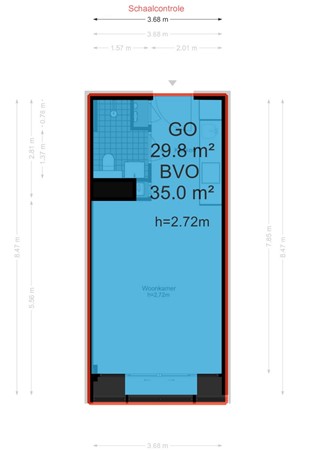 Bos en Lommerplantsoen 5E, 1055 AA Amsterdam - Bos en Lommerplantsoen 5-E - Amsterdam - NEN plattegrond - 2D.jpg