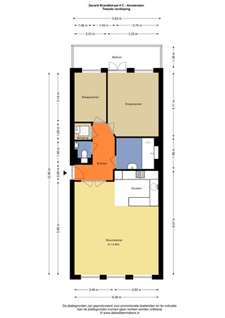 Gerard Brandtstraat 4C, 1054 JJ Amsterdam - 