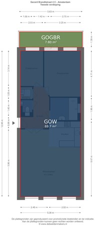 Gerard Brandtstraat 4C, 1054 JJ Amsterdam - 