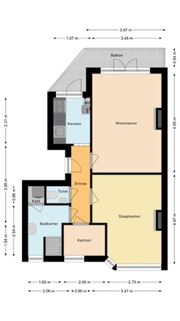 Groen van Prinstererstraat 50A 01, 3038 RK Rotterdam - 