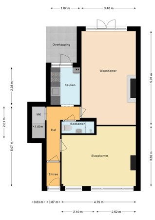Groen van Prinstererstraat 50B, 3038 RK Rotterdam - 