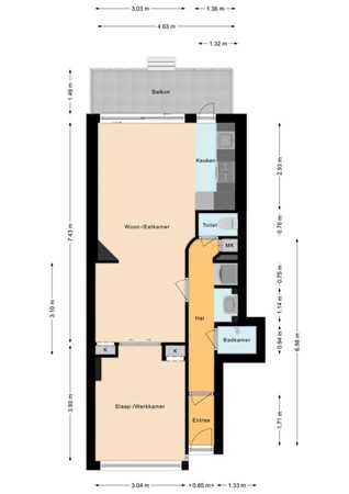 Bas Jungeriusstraat 98a, 3081 VJ Rotterdam - 