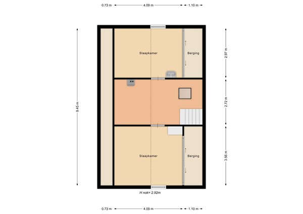Floorplan - Anker 58, 3904 PM Veenendaal