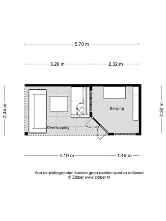 Floorplan - Molenweg 30, 6871 CW Renkum
