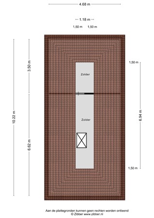 Floorplan - Veenmos 1, 3904 JV Veenendaal