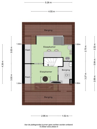 Floorplan - Longkruid 4, 3903 ER Veenendaal
