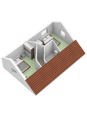 Floorplan - Moederkruid 7, 3903 EP Veenendaal