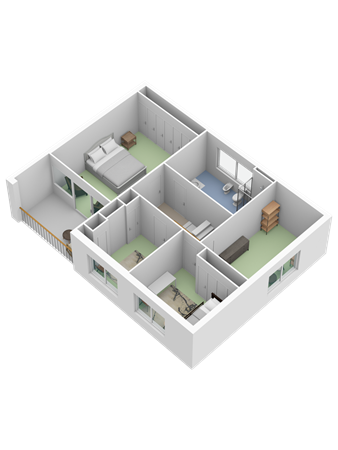 Floorplan - Herenstraat 53, 3911 JC Rhenen