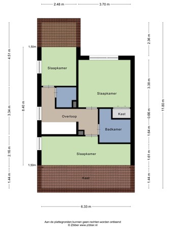 Floorplan - Galgenberg 8, 3911 JJ Rhenen