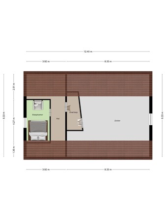 Floorplan - Maanderdijk 32, 6718 NG Ede