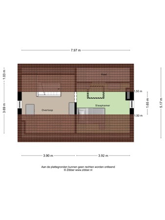 Floorplan - Koningin Elisabethplantsoen 4, 3911 KT Rhenen
