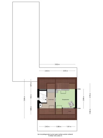 Floorplan - Varenmos 82, 3904 JX Veenendaal
