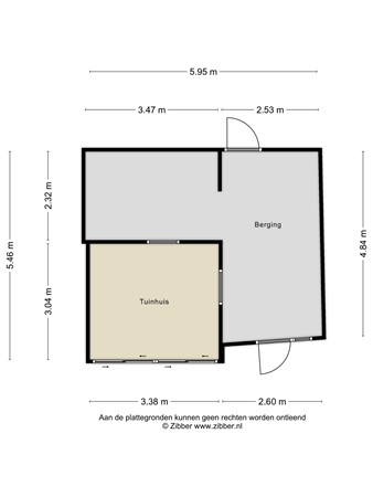 Floorplan - De Splitting 8, 3901 KR Veenendaal