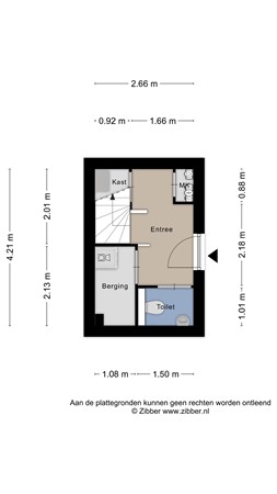 Floorplan - Van Aalstplein 13, 3871 EA Hoevelaken