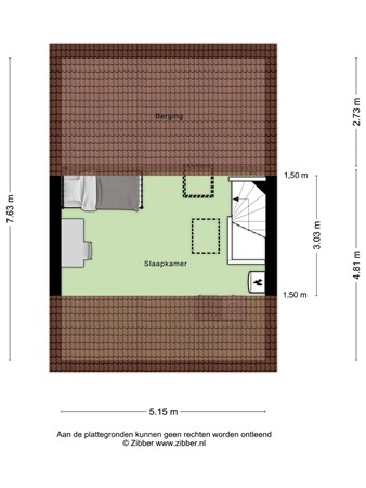 Floorplan - Leeuwerik 37, 3906 NG Veenendaal