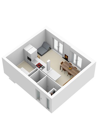 Floorplan - Van Deventerstraat 29, 3911 KH Rhenen