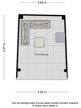 Floorplan - Rijksstraatweg 211, 3921 AG Elst