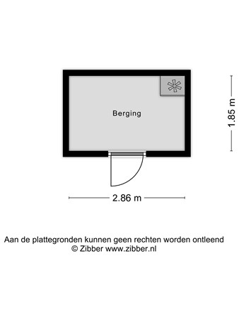 Floorplan - Nieuwe Veenendaalseweg 229-156, 3911 MJ Rhenen