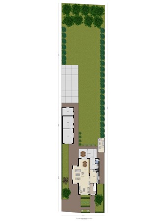 Floorplan - Dijkstraat 151, 3904 DC Veenendaal