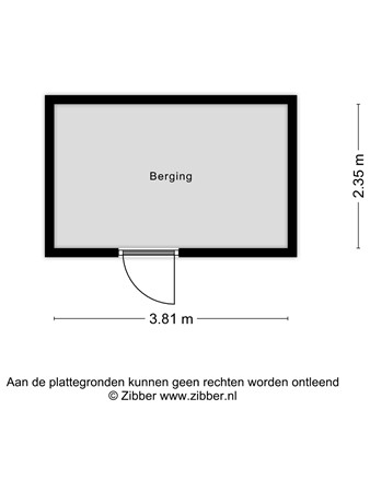 Floorplan - Zuiderkruis 678, 3902 XV Veenendaal