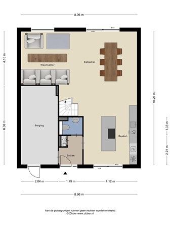 Floorplan - Krijthehof 32, 6709 TZ Wageningen