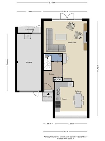 Floorplan - Breukkruid 16, 3903 GP Veenendaal