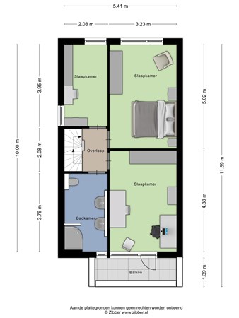 Floorplan - Breukkruid 16, 3903 GP Veenendaal