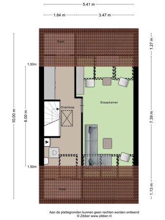 Floorplan - Breukkruid 16, 3903 GP Veenendaal