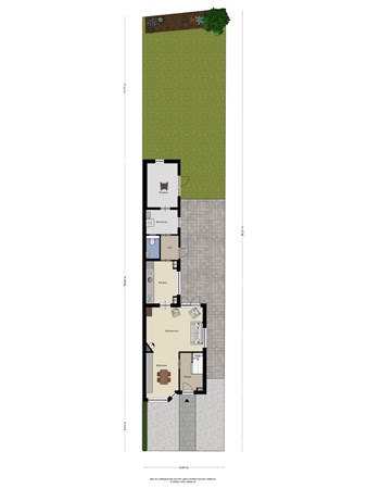 Floorplan - Bilderdijkstraat 17, 3904 HK Veenendaal