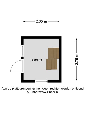 Floorplan - Zwarteweg 37, 3911 AP Rhenen