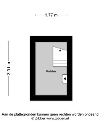 Floorplan - Stationsweg 12, 3911 AM Rhenen