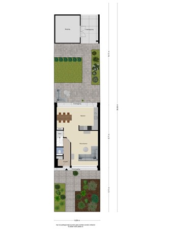 Floorplan - Tweespan 64, 3902 GH Veenendaal