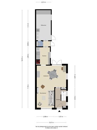 Floorplan - Munnikenweg 12, 3905 MH Veenendaal