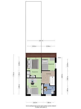 Floorplan - Munnikenweg 12, 3905 MH Veenendaal