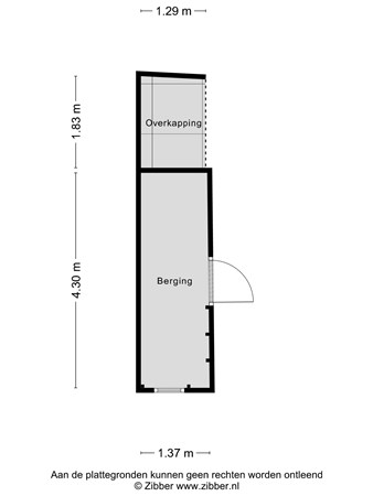 Floorplan - Munnikenweg 12, 3905 MH Veenendaal