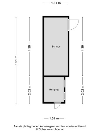 Floorplan - Cuneraweg 188A, 3911 RS Rhenen