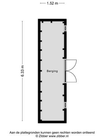 Floorplan - Kamperfoeliestraat 12, 6666 WT Heteren