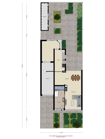 Floorplan - Kamperfoeliestraat 12, 6666 WT Heteren